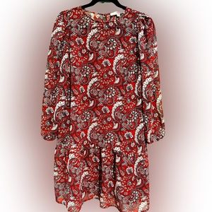 Loft Peasant Dress Size S